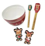 Disney Mickey Mouse & Friends Minnie Gingerbread Christmas Holiday Baking Set