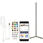 RGB Floor Corner Lamp Light Stand 156CM bluetooth+Remote Control LED Streaming