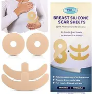 Breast reduction recovery supplies after surgery needs - Silicone scar sheets for surgical scars - Comfortable under Post op Bra
