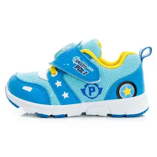 【POLI 波力】正版童鞋 波力 電燈運動鞋/透氣 排汗 輕量 台灣製 藍(POKX34156)