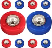 Vaguelly Funny Boys and Girls Mini Shuffleboard Set 10pcs Ball Set for Tabletop Curling Game Perfect Entertainment