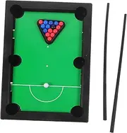 MOBUTOFU 1set Mini Pool Table Game Toy Fun Leisure Billiard Plaything for Boys and Girls Compact Tabletop Snooker Game Family Activity