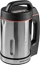 Daewoo Soup Maker, 1.6 litres, 6 Portions Per Blend, Smooth Or Chunky Soup in The Winter, Refreshing Smoothies in The Summer, User Friendly Settings, Easy Clean, All Year Round Use, Sleek and Stylish