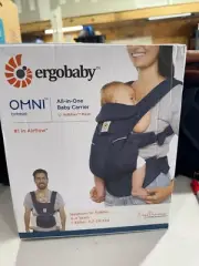 Ergobaby Omni Breeze Baby Carrier Midnight Blue NEW (READ)
