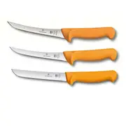 [Victorinox] Swibo Curved Blade Boning Knife 16cm (Yellow) - Flexible