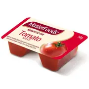 Masterfoods Tomato Sauce Squeezy Individual Portions 14g 100 Carton Squeeze-On Bulk Box