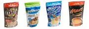 SET OF 4 - BOUNTY MILKY WAY M&Ms MARS - 4x140G - HOT CHOCOLATE DRINK POWDERED