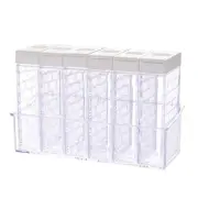 Spice Shaker Jars, Seasoning Shaker Box Condiment Set,Seasoning Storage6945