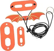 SUPVOX 1 Set Adjustable Bearded Dragon Leash Harness: 3 Size Pack Pu Traction Harness - Safety Walking Leash for Bearded Dragon Reptiles