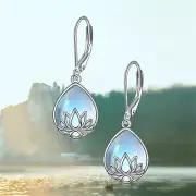 Gift White Resin Ladies Nature Transparent Blue Jewelry Cloud Earring Earrings