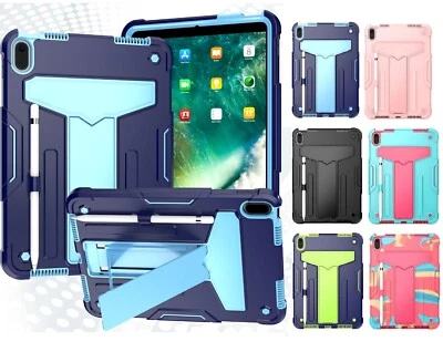 For iPad 10th 9th 8th Gen iPad Pro Air 11" 10.9 inch Shockproof Case Stand Cover