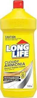 Long Life Cloudy Ammonia, 1 liters