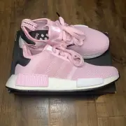 Adidas NMD R1 Boost Sneakers Women's Size 6 Clear Pink Running Shoes B37648