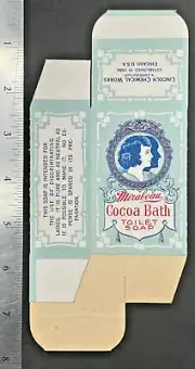 Vintage NOS Mirabeau Cocoa Bath Toilet Soap Lincoln Chemical Works Chicago IL