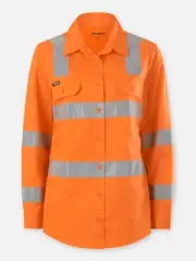 KingGee Womens Workcool Vented Vic Rail Shirt K44232