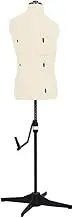Adjustable Dress Form Male Cream Size 37-45,Clothes Valets-288493