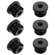 6Pcs Mic Stand Thread Microphone Mount Screw Adapter Mic Stand Adapter