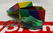 3D SB Dunk Green Bear Basketball Sneaker Keychains Pair with Box cute gift
