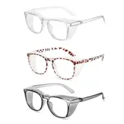 Safety Goggles with Anti-Fog Blue Light Blocking Dust and Pollen Resistant Postoperative