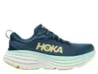 Hoka one one Bondi 8 Men's Midnight Ocean Blue Steel Running Shoes 1123202 MOBS