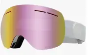 NEW Dragon X1S Snow Goggles-Whiteout-Lumalens Pink+Bonus Lens