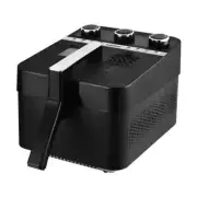 Kalorik 3 Quart 2-in-1 Air and Deep Fryer, Black- NEW
