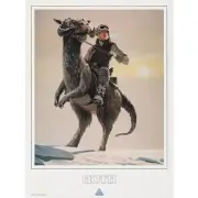 1986 Vintage Star Tours/ Disneyland Poster - Hoth - Print - 18" x 24"