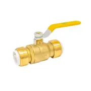 1/2 Inch Lead Free Sharkbite Style Push Fit Ball Valve