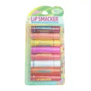 3 Pack Lip Smacker Lip Balm, Tropical Fever, 0.14 oz, 8 Ct