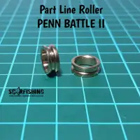 在飛比找蝦皮購物優惠-零件線滾輪卷線器滾輪捲盤penn BATTLE II 100