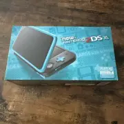 New Nintendo 2DS XL Console - Black and Turquoise RARE Brand New Never Opened