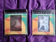 1992 Holoprism JEFF BAGWELL & CHUCK KNOBLAUCH 1991 Rookie of the Year SEALED