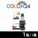 【Color24】for EPSON 黑色 增量版 T673100/100ml 相容連供墨水(適用 EPSON L800/L1800/L805)