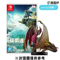 在飛比找蝦皮商城優惠-【NS】薩爾達傳說 王國之淚《中文版》+魔物獵人amiibo