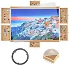 Jigsaw Puzzle Table 2000 Pieces – Portable Board with Lid & Storage Drawers