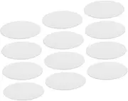 MUSISALY Acrylic Diffuser Sheets for Led Downlights 12 Pack Soft Light Distribution Easy Install