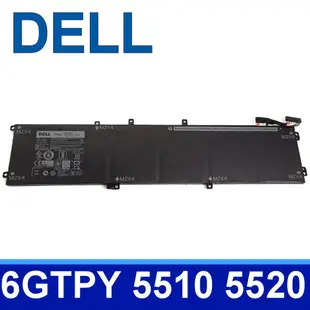 DELL 6GTPY 6芯 原廠電池 Precision 5510 5520 M5510 5520 (9.6折)