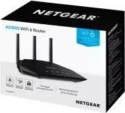 NETGEAR - AX1800 Wi-Fi 6 Router - Black BRAND NEW