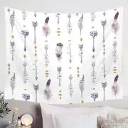 Native American Feathers and Arrows Tapestry