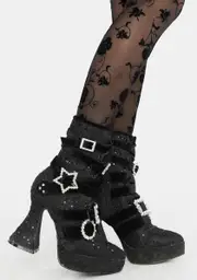 [Dolls Kill x Wizard of Oz] Of The West Ankle Boots