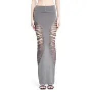 [RICK OWENS] Hollywood Pillar Skirt Grey