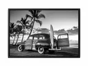 Station Wagon Car Framed Photogprahy art