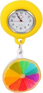 [WOFASHPURET] Nurse Table Nursing Nurses Watch Clip Nurse Pocket Watch Second Hand Watch Lapel Watch Medical Watch Nurse Accessories for Work Telescopic Watch Midwife Fob Watch Clip Colorful