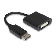 DisplayPort To DVI Male to Female 24 5-Pin Converter Adapter Cable