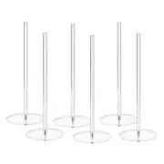 Donut Stand 6 Pack,Acrylic Bagel Stand,Donut Display Stand for Dessert4916