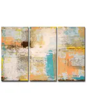 Ready2HangArt Promise Me 3pc Wrapped Canvas Wall Art by Norman Wyatt