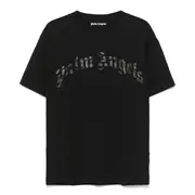 [Palm Angels] Curved Logo Tee
