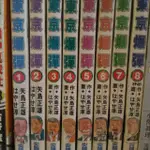 經典漫畫 東京爆彈 1-8集完結 作者 矢島正雄，書籍如照片所示，外觀無章有書訂，書側漂亮可看照片