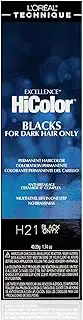 L'oreal Paris Excellence Hicolor Permanent Hair Color, Black Onyx
