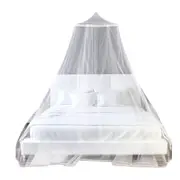 Large White Mosquito Net Canopy Double Queen Bed Curtain Fly Insect Protect